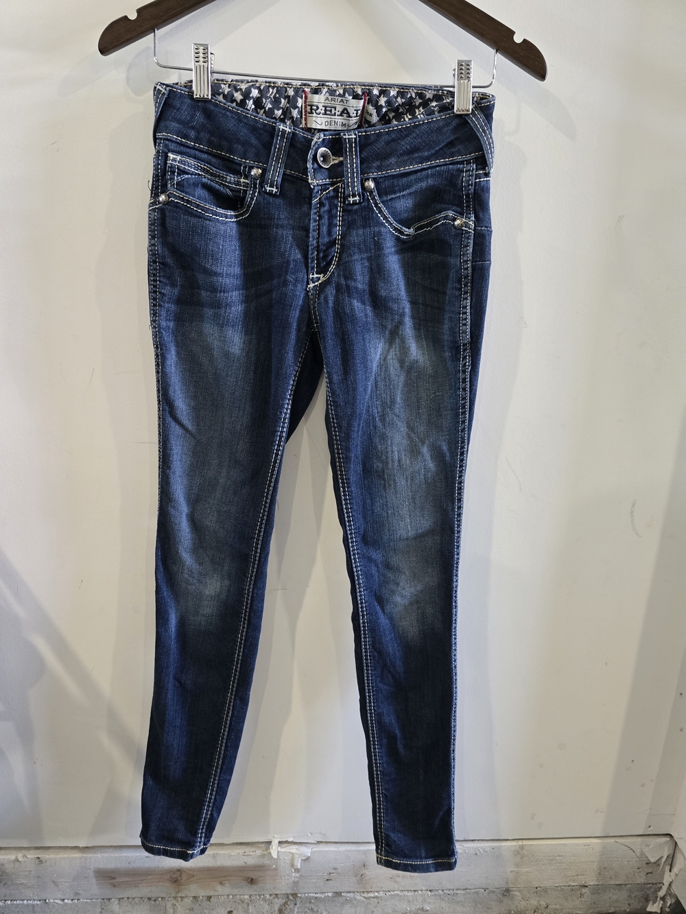 Ariat Real Denim Stretch Skinny Jeans. 26R